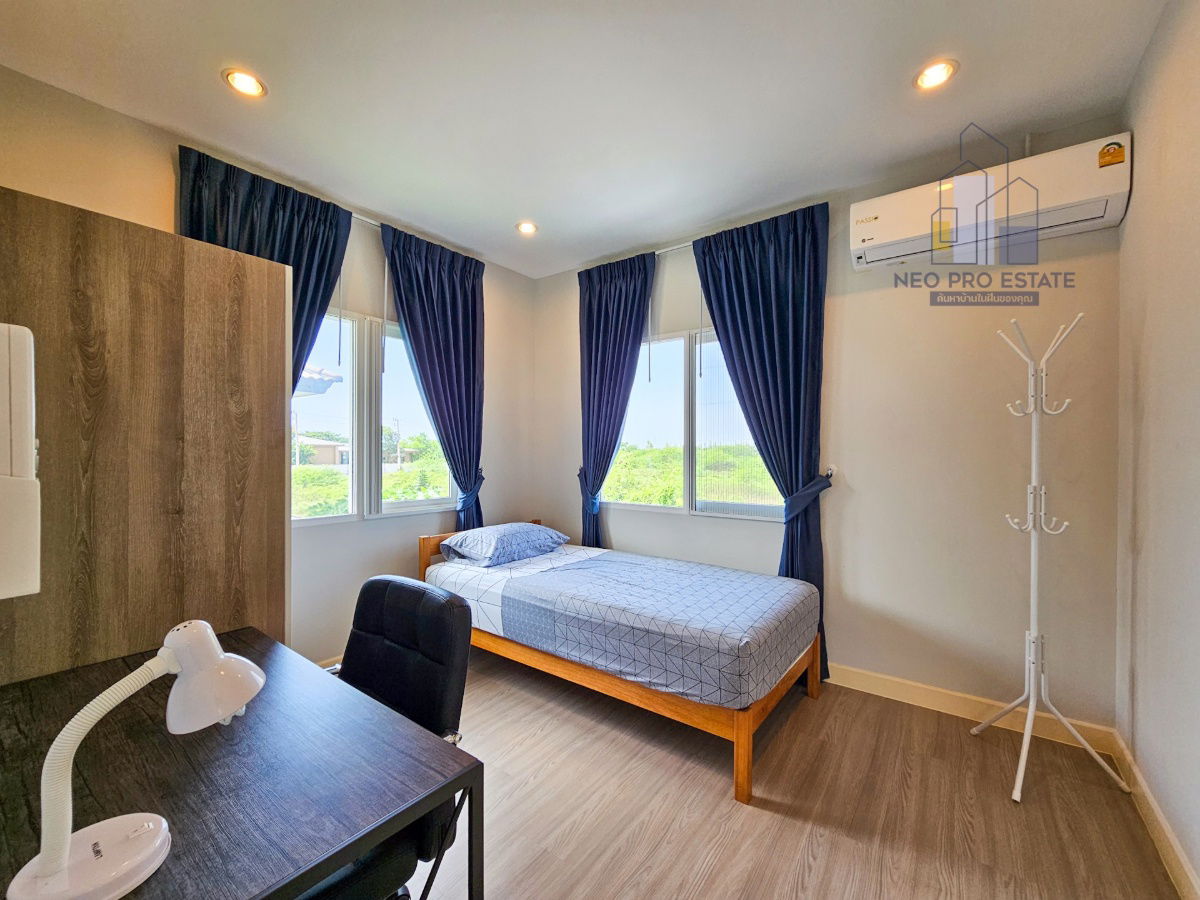 รูป บ้านเดี่ยว 2 ชั้น 3ห้องนอน 3ห้องน้ำ สภาพดี พร้อมเฟอร์นิเจอร์ – หมู่บ้านอณาสิริ มะลิวัลย์ ขอนแก่น - รูปที่ 11/22