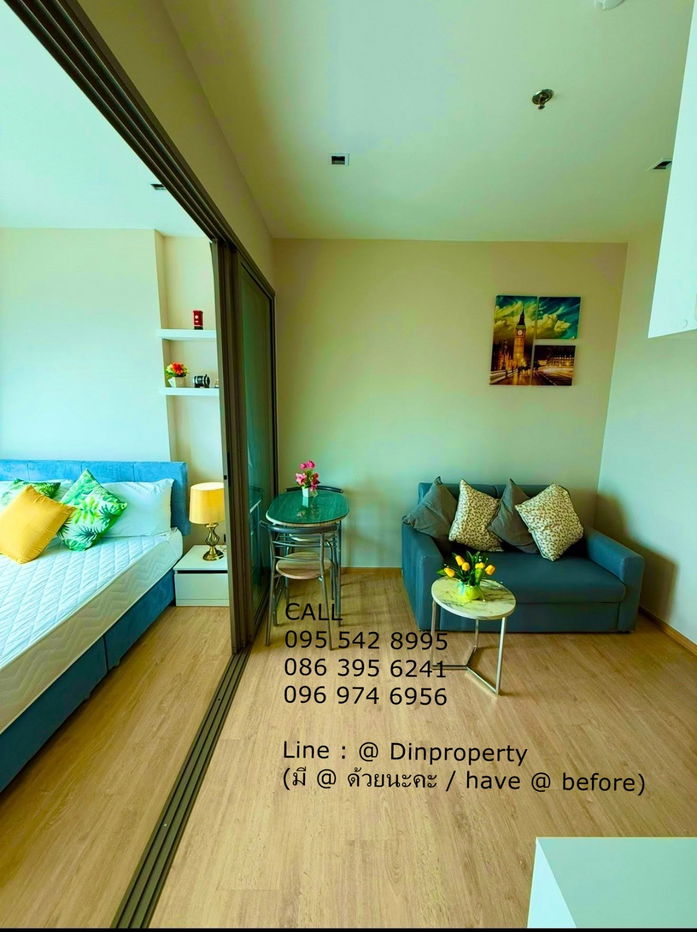 รูป เช่า วิสซ์ดอม สเตชั่น รัชดา-ท่าพระ, 1 ห้องนอน ,บีทีเอส ตลาดพลู , เดอะมอลล์ท่าพระ - รูปที่ 5/5