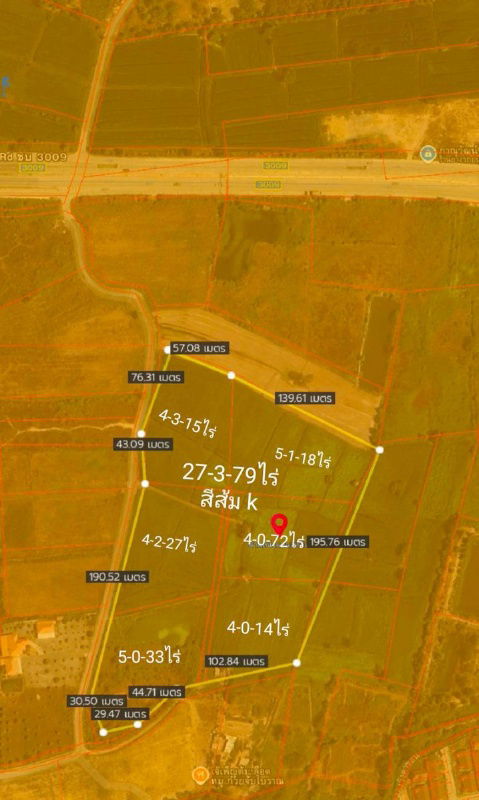 picture Land for sale in Bueng Sriracha, beautiful plot, good location, orange area - 7/7