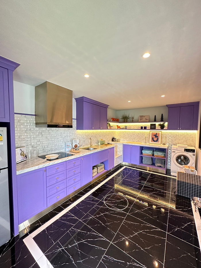 รูป 🏡 ขายบ้านตัวอย่าง สิริเพลส เมกาบางนา ✨ บ้านสไตล์ปารีส Type 99 ตร.ม. พร้อมอยู่ แต่งครบ - รูปที่ 6/12