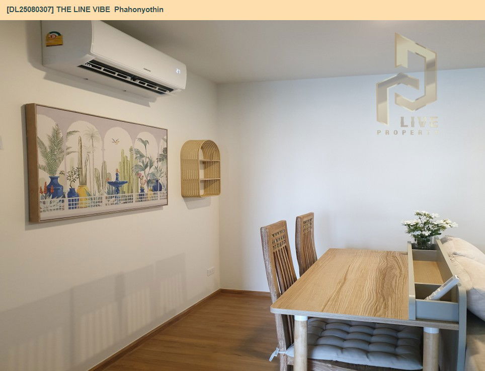 picture DL25080307 Condo for rent, THE LINE VIBE  Phahonyothin near BTS ห้าแยกลาดพร้าว, ready to move in, call urgently 0656133286 LineID @534wlwof - 7/11