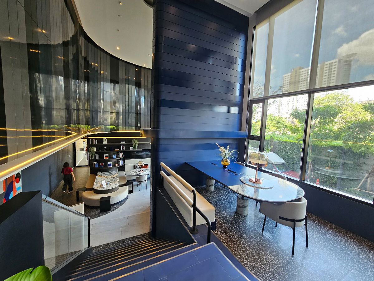 picture Origin Plug and Play Ramkhamhaeng Triple Station, 33 sqm, fully furnished, car park, specious 360° panoramic view!  - 14/19