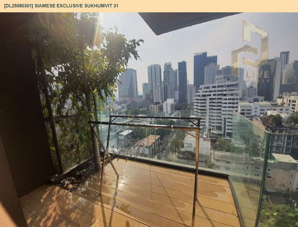 picture MDL25080301 Condo for rent, Siamese Exclusive Sukhumvit 31 near BTS Phrom Phong, ready to move in, call urgently 0656133286 LineID @655ebbvc - 8/13