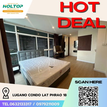 #R5582 🎉 090868 Condo for rent Lugano Condo Lat Phrao 18