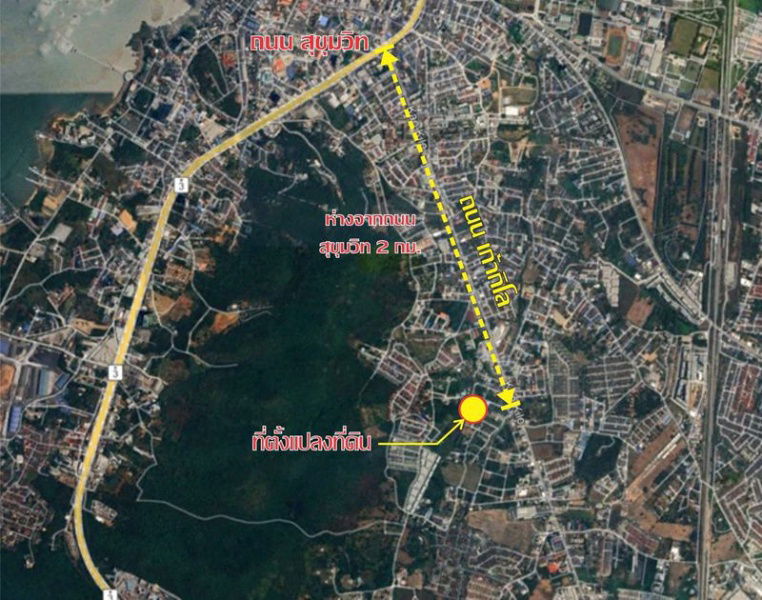 picture Beautiful land plot for sale in the heart of the city, community area, Kao Kilo, Sriracha, Chonburi - 10/10