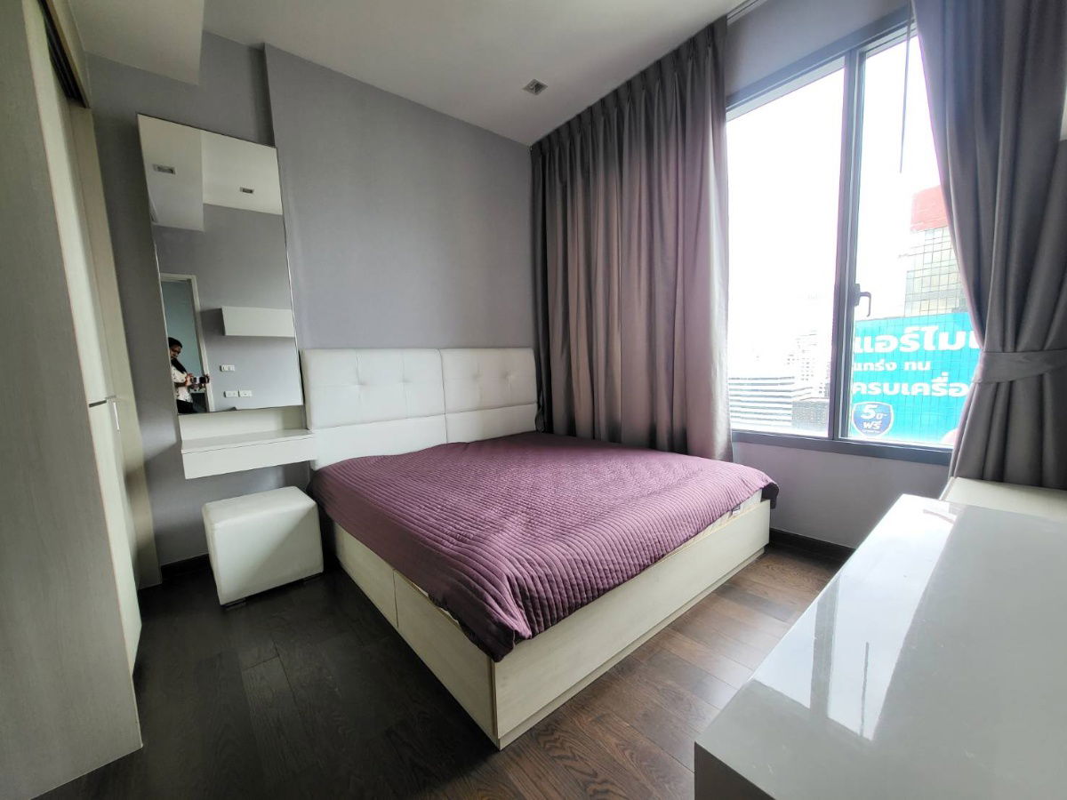 รูป ให้เช่า 1นอน 1น้ำ ชั้น 25 คอนโด Q Asoke ห้องปรับปรุงหลังแผ่นดินไหวแล้ว - รูปที่ 7/14