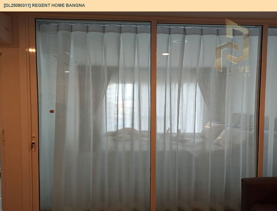 picture DL25080310 Condo for rent, Regent home bangna near BTS Bang Na, ready to move in, call urgently 0656133286 LineID @655ebbvc - 13/13