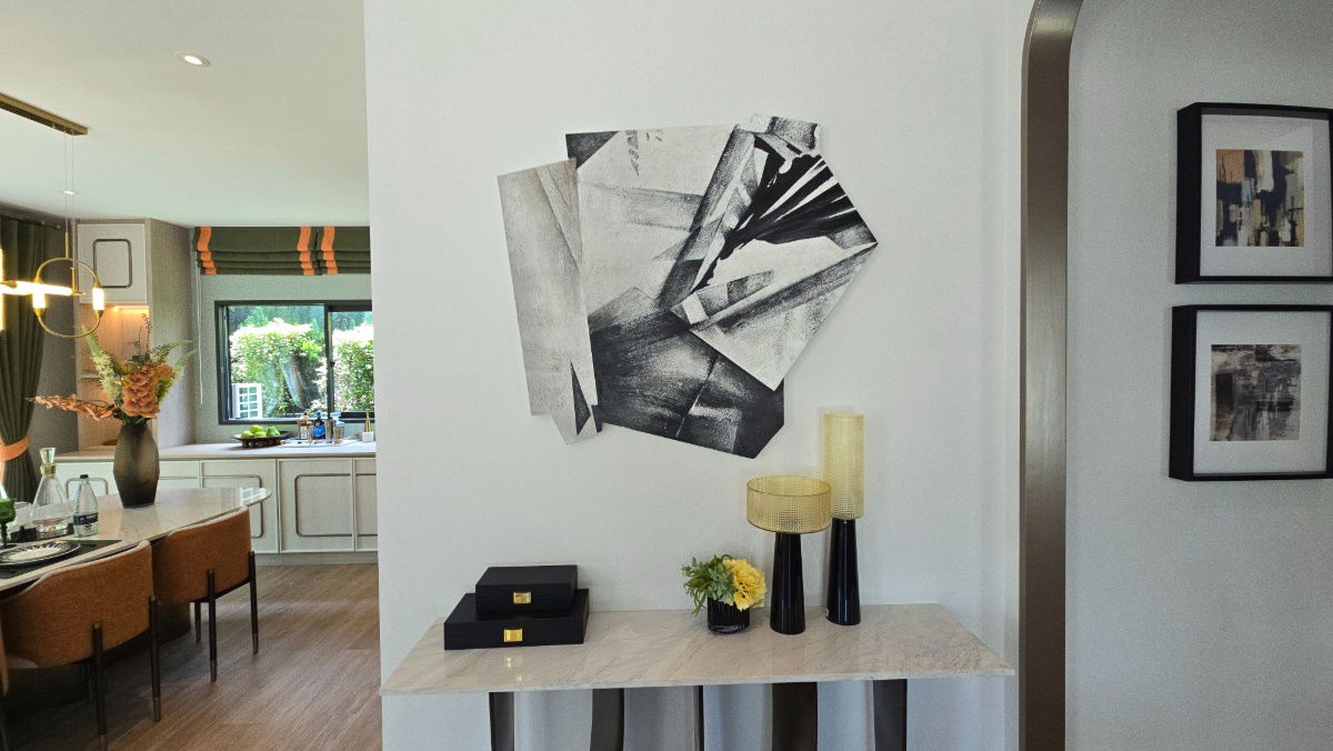 รูป Luxury Home พร้อมเฟอร์ฯ เดินทางสะดวกใกล้สนามบินสุวรรณภูมิ โถง Double Volume 6.5 เมตร - รูปที่ 5/30