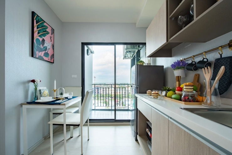 รูป 🔥*ขายด่วน*Grene Condo Donmueang-Songprapa ทำเลทองใกล้สนามบินดอนเมือง เฟอร์นิเจอร์ครบพร้อมอยู่ - รูปที่ 7/7