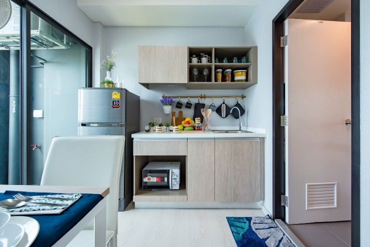 รูป 🔥*ขายด่วน*Grene Condo Donmueang-Songprapa ทำเลทองใกล้สนามบินดอนเมือง เฟอร์นิเจอร์ครบพร้อมอยู่ - รูปที่ 4/7