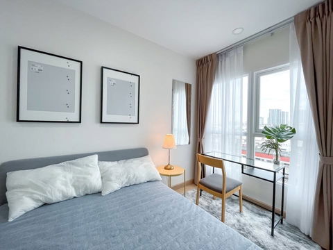 For rent Supalai Veranda Ramkhamhaeng, studio room, fully furnished, ready to move in