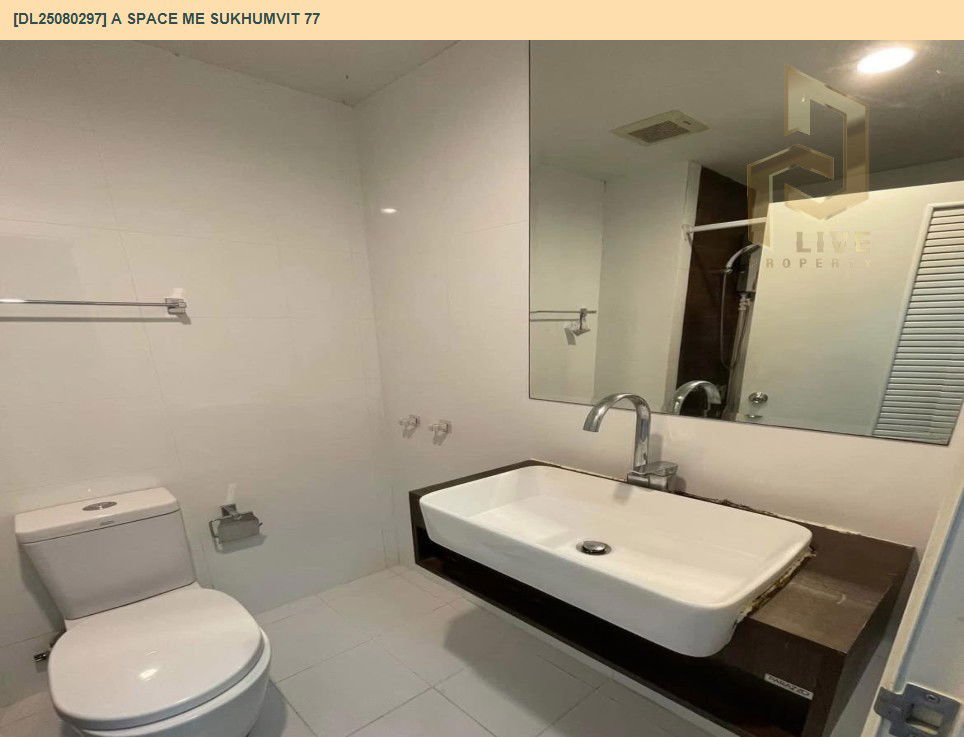 picture DL25080297 Condo for rent, A Space Me Sukhumvit 77 near BTS On Nut, ready to move in, call urgently 0656133286 LineID @534wlwof - 6/6