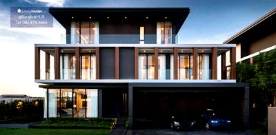 Houses for sale Ramkhamhaeng University 2 : HUB-458✅BAAN ISSARA BANGNA best price 75.9 M.✅**085-9416915**