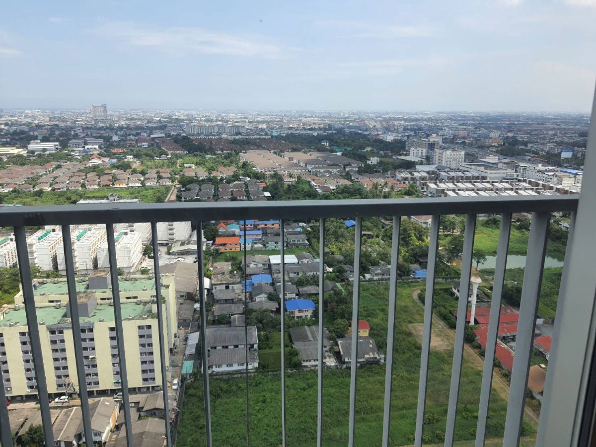 รูป ให้เช่า ห้องมุมขนาด 36 ตารางเมตร มีเครื่องซักผ้า คอนโด The Parkland Phetkasem | ติดรถไฟฟ้า MRT หลักสอง - รูปที่ 6/6
