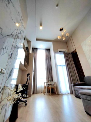 ขายคอนโด : 🔥 For Sale | Rare Duplex Unit ใกล้ BTS วงเวียนใหญ่ 140 เมตร ✨ ไอดีโอ สาทร-วงเวียนใหญ่ (Ideo Sathorn WongwianYai) ห้องแต่งครบ เพดานสูง พร้อมอยู่ 