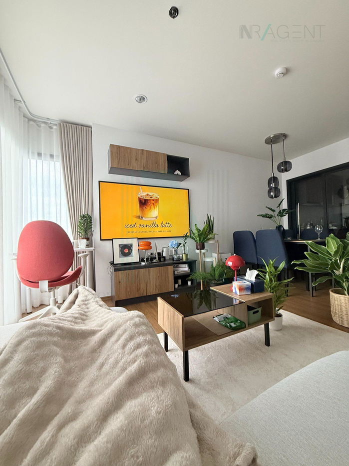 picture 🚩 For Rent Condo THE LINE VIBE PHAHONYOTHIN Building 1, Floor 17,1 bed room, Room size 65 sqm - 2/8