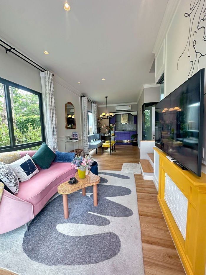 รูป ขายบ้านแปลงมุมพร้อมเข้าอยู่ โครงการสิริเพลส เมกาบางนา 📍 บ้านเลขที่ 999/1 ทาวน์โฮมสไตล์ปารีส ขนาด 99 ตร.ม. - รูปที่ 5/18
