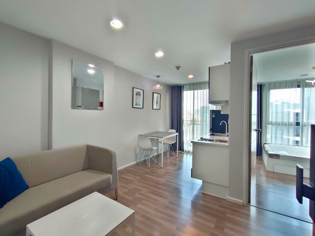รูป 🌵ให้เช่า คอนโดใกล้ MRT แยกลำสาลี เดอะมอลล์บางกะปิ Condo Living Nest รามคำแหง 💥 - รูปที่ 12/14