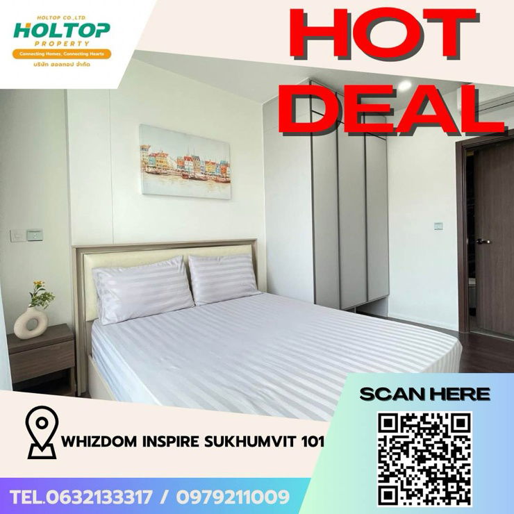 picture #Z1865💥080868🔥 Condo for rent: Whizdom Inspire Sukhumvit 101 - 1/9