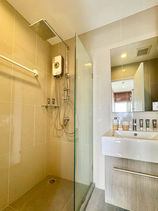 รูป ขาย คอนโด Ideo Mobi Bangsue Grand Interchange แบบ 1 ห้องนอน 27 ตรม ราคาถูกมาก เฟอร์นิเจอร์ เครื่องใช้ไฟฟ้าครบ ใกล้ MRT เตาปูน บางซื่อ : SL25S-017 - รูปที่ 6/6