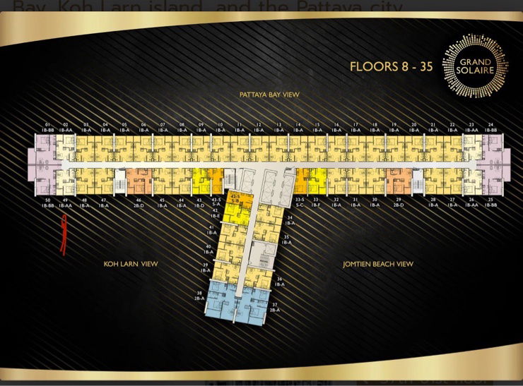 picture why should you buy this unit? This room is on the 8th floor of Grand Solaire Condominium, right on Thappraya Road  one of the best l - 10/11