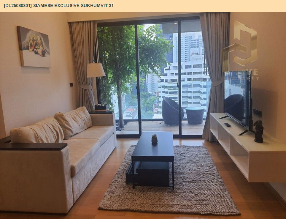 picture DL25080301 Condo for rent, Siamese Exclusive Sukhumvit 31 near BTS Phrom Phong, ready to move in, call urgently 0656133286 LineID @534wlwof - 5/13