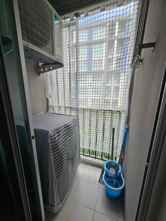 picture ✨ Washing machine included! Condo D Condo Campus Resort Bangna, 30 sq m, Building A, 4th floor, only 8,000 baht 🏡💖 - 3/5
