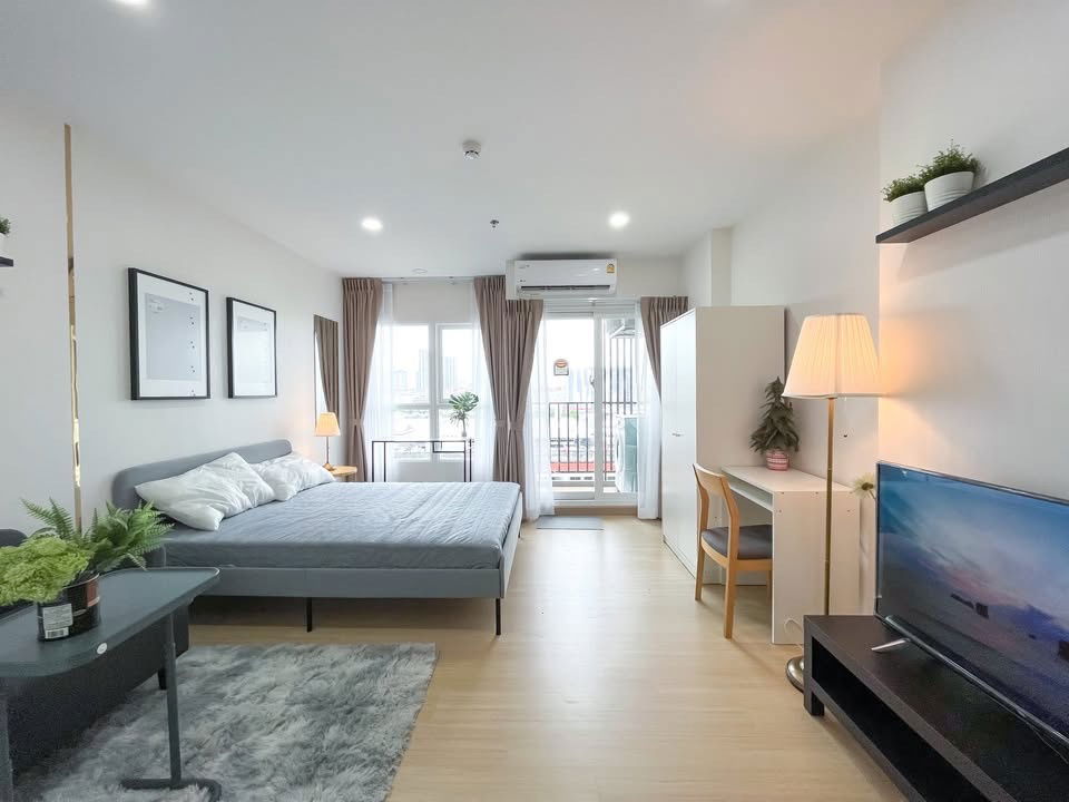 picture For rent Supalai Veranda Ramkhamhaeng, studio room, fully furnished, ready to move in - 6/11