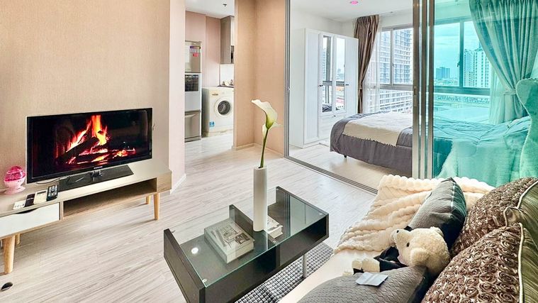 Condo for Sale Ideo Mobi Bangsue Grand Interchange, 1 bedroom 27 sqm Fully Furnished with Special Price Near MRT Tao Poon, Bangsue : SL25S-017