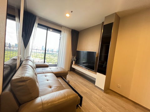 THE CROWN Residences MRT ลุมพินี เพียง 300 ม. 1 ห้องนอน 44 ตรม.เฟอร์นิเจอร์+เครื่องใช้ไฟฟ้าครบ