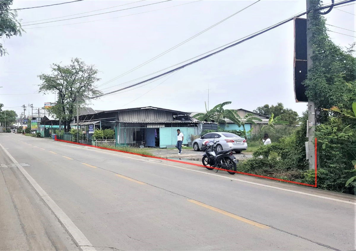 รูป L-032 : ที่ดินถมเเล้ว 2-2-47 ไร่ หน้ากว้างติดถนน 50 เมตร ซ.รามอินทรา 117 (ถ.เจริญพัฒนา) มีนบุรี - รูปที่ 3/12
