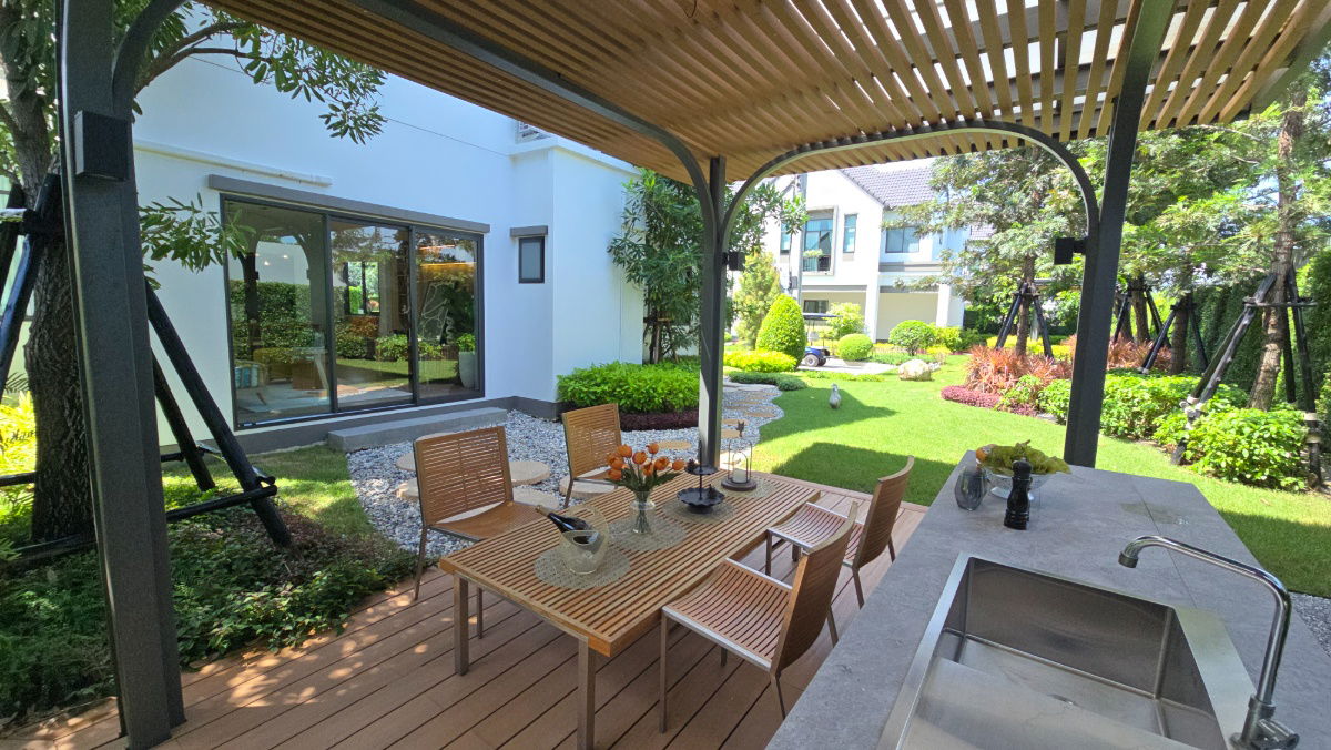 รูป บ้านตัวอย่างแปลงมุมพร้อมขาย ราคาพิเศษ 12.99 ล้านบาท! โครงการสราญสิริ ศรีวารี 2 - รูปที่ 5/27