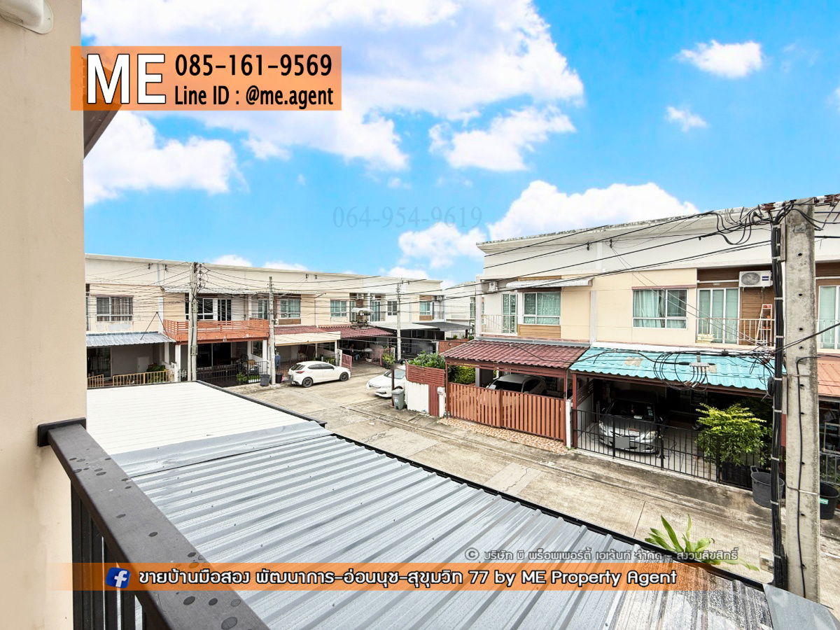 picture For Sale Townhouse Villette Lite Pattanakarn 38 near Ekkamai-Thonglor-Sukhumvit, call 085-161-9569 (TF52-17) - 11/25