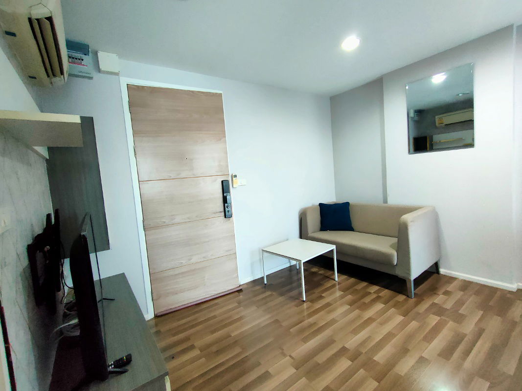 รูป 🌵ให้เช่า คอนโดใกล้ MRT แยกลำสาลี เดอะมอลล์บางกะปิ Condo Living Nest รามคำแหง 💥 - รูปที่ 8/14