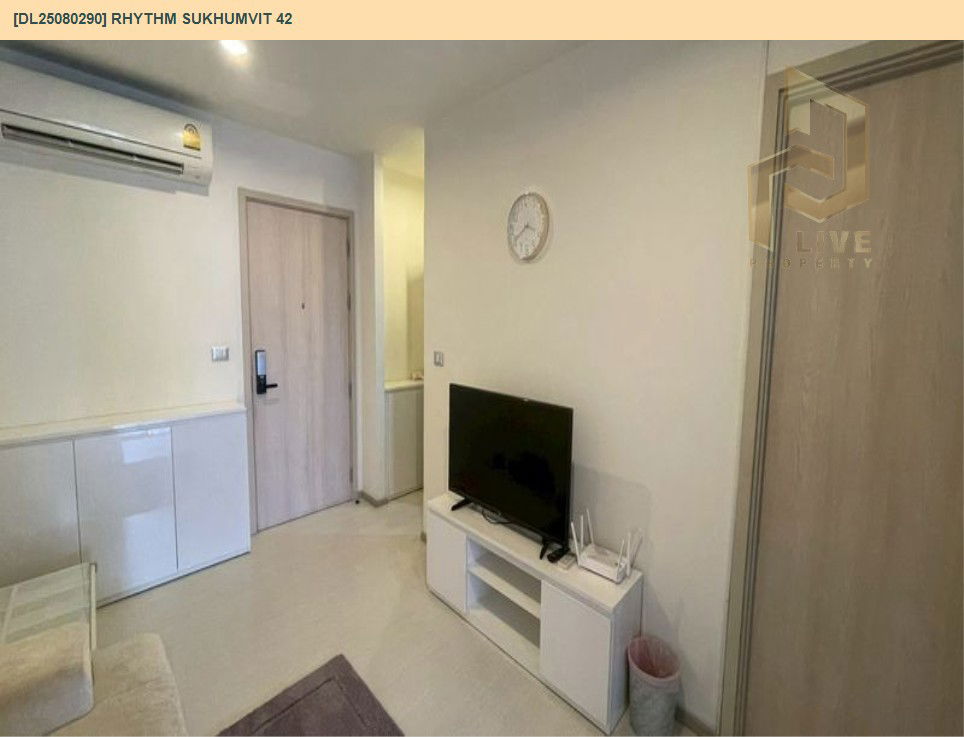 picture DL25080290 Condo for rent, Rhythm Sukhumvit 42 near BTS Ekkamai, ready to move in, call urgently 0656133286 LineID @534wlwof - 3/10