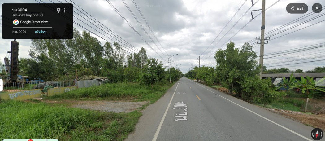 picture Land for sale in Sai Noi, 13 rai, 2 ngan, 23 sq m, near the Heineken beer factory, price lower than market, suitable for investment. - 9/9