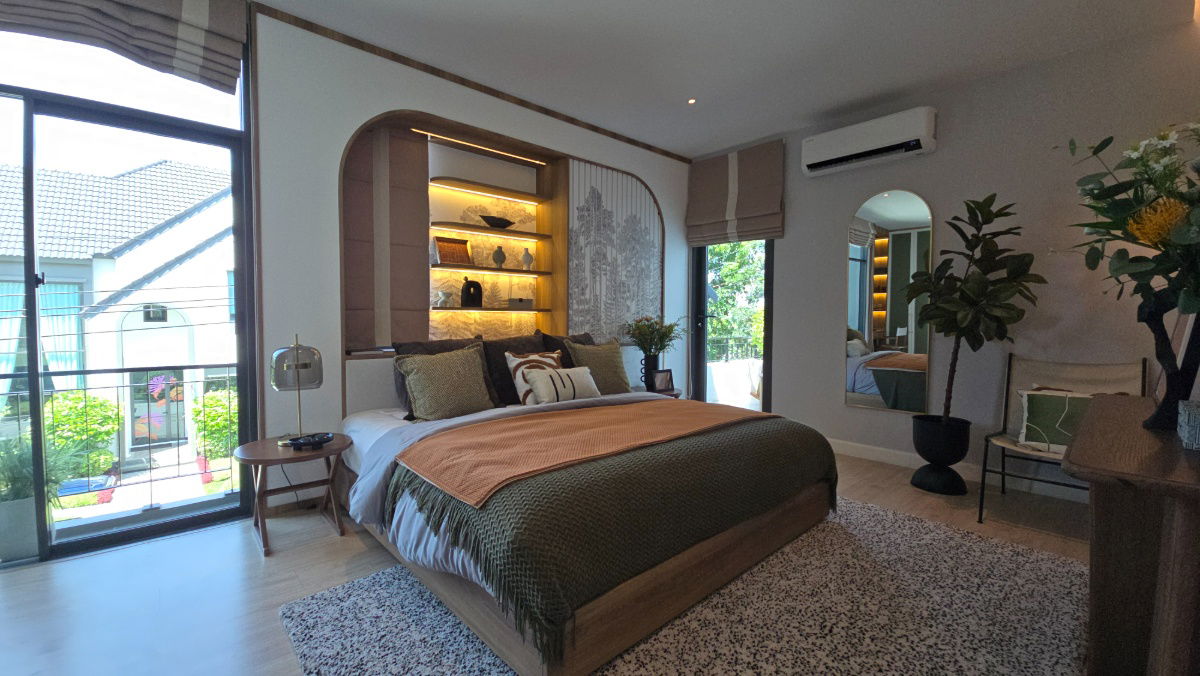 รูป บ้านตัวอย่างแปลงมุมพร้อมขาย ราคาพิเศษ 12.99 ล้านบาท! โครงการสราญสิริ ศรีวารี 2 - รูปที่ 18/27