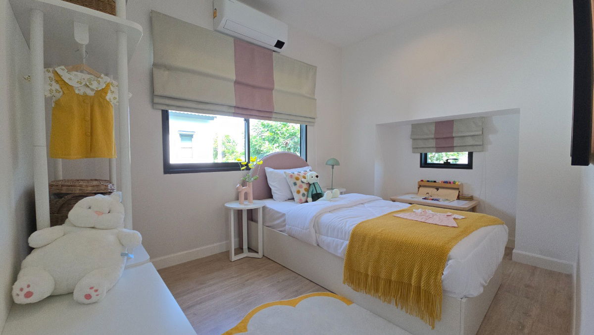 รูป บ้านพร้อมอยู่! ทำเลใกล้สนามบินสุวรรณภูมิ มาพร้อมเฟอร์นิเจอร์และการตกแต่งทั้งหลัง - รูปที่ 15/17