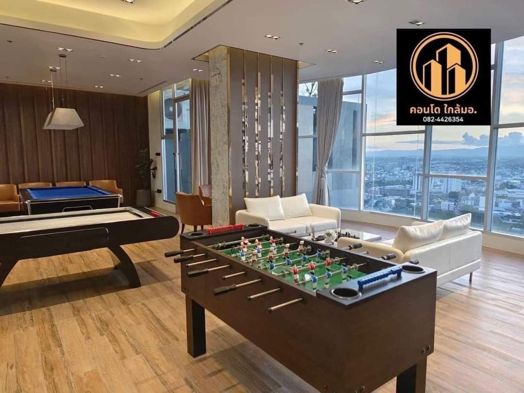 picture Condo Plus 30 meters for rent (available September 1, 2025). 1 bedroom, 34 sq m, 14th floor. Rent 11,000 baht/month. - 9/11