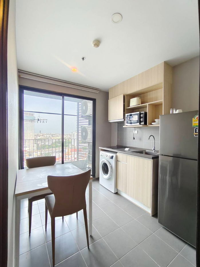 picture IDEO O2 1 bedroom, 1 bathroom, 35 sq m., 20th floor, Building B, rent 12,500/month, call/Line: 0636262722 - 6/9