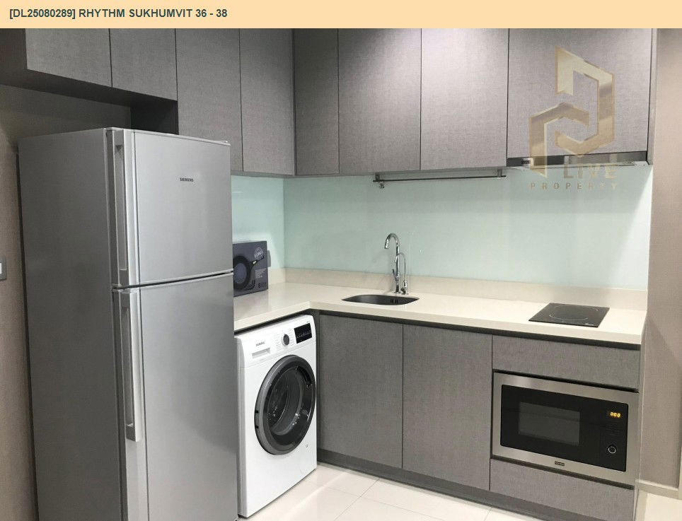 picture MDL25080289 Condo for rent, Rhythm Sukhumvit 36 - 38 near BTS Thong Lo, ready to move in, call urgently 0656133286 LineID @655ebbvc - 6/16