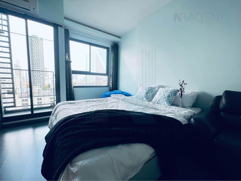 🔺 For Rent Condo IDEO SUKHUMVIT 93 Building 1, Floor 12,Studio, Room size 26.00 sqm