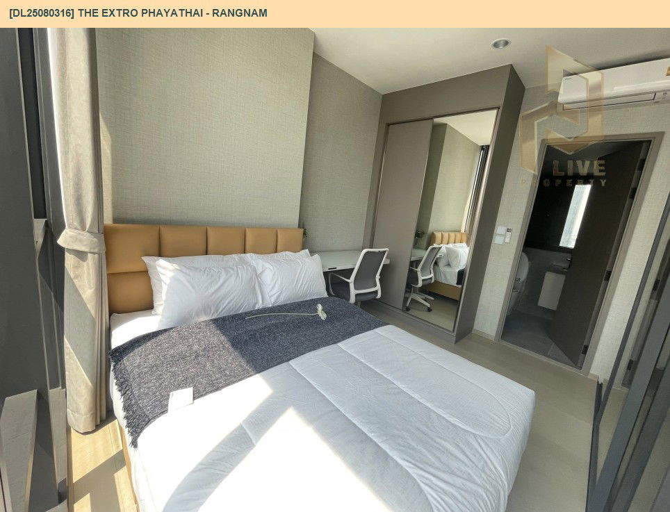 picture DL25080316 Condo for rent, THE EXTRO Phayathai - Rangnam near -, ready to move in, call urgently 0656133286 LineID @655ebbvc - 5/8