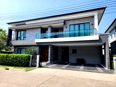 เช่าบ้านเดี่ยว สมุทรปราการ : 4 ห้องนอน 5 ห้องนำ้ เดอะ ซิตี้ บางนา เช่า