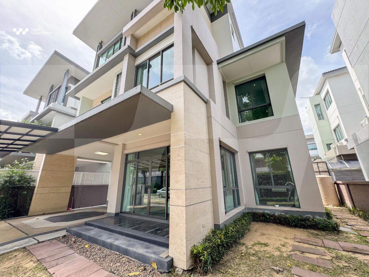 picture 🔥For sale🔥3-Story House at Narasiri Topiary Nawamin, 63.2 sq.wah, 4Bedrooms/5Bathrooms, Fully Furnished, Prime Location - 66/87