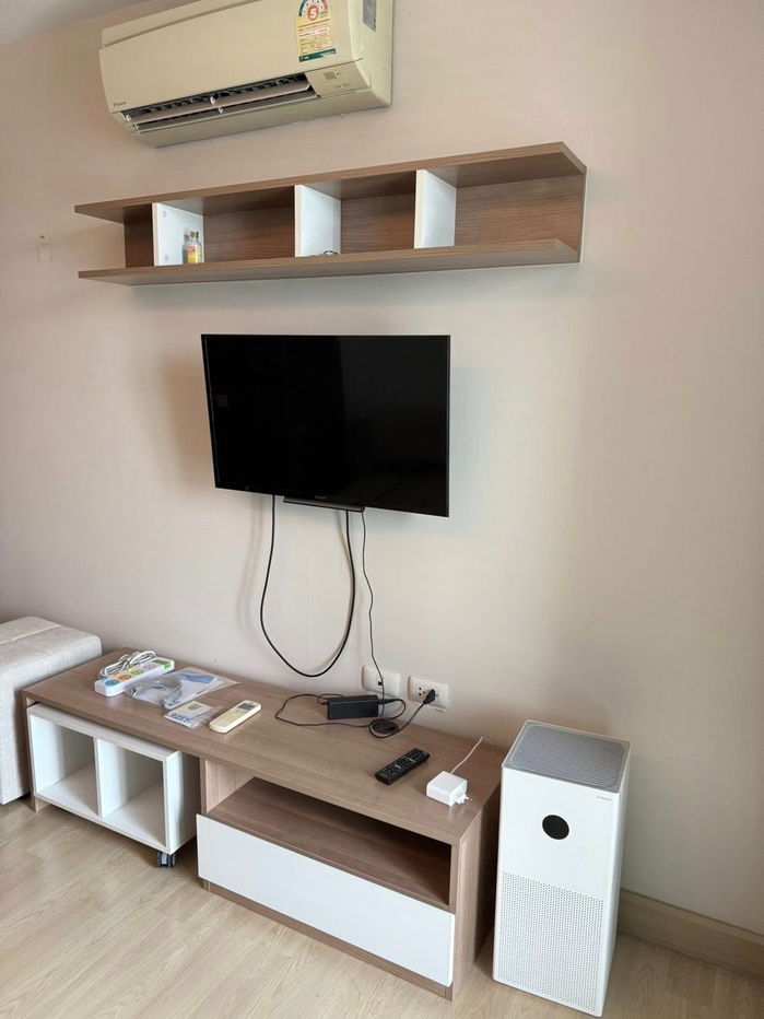 picture WS2135 🏢 Condo for rent, Emerald Residence Ratchada, near MRT Huai Khwang, only 500 m., easy to walk, rent 12,000 baht/month. - 1/11