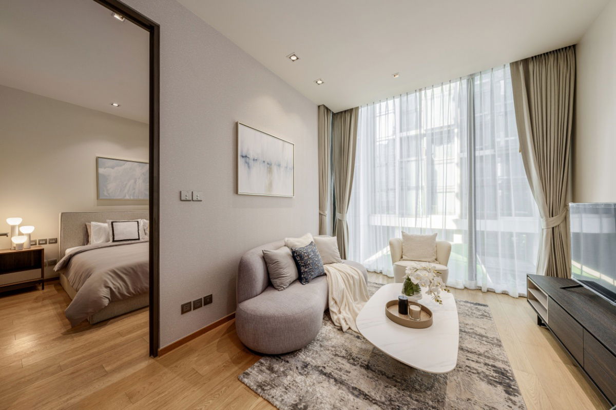 รูป Owner Post 1bed 44sqm. Luxury Furnished 2fl. - รูปที่ 1/9