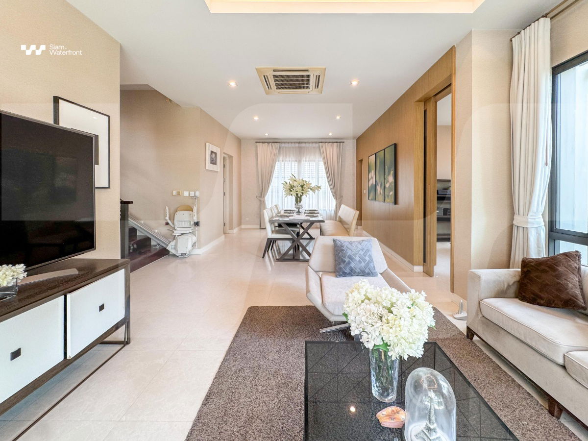 picture 🔥For sale🔥3-Story House at Narasiri Topiary Nawamin, 63.2 sq.wah, 4Bedrooms/5Bathrooms, Fully Furnished, Prime Location - 49/87