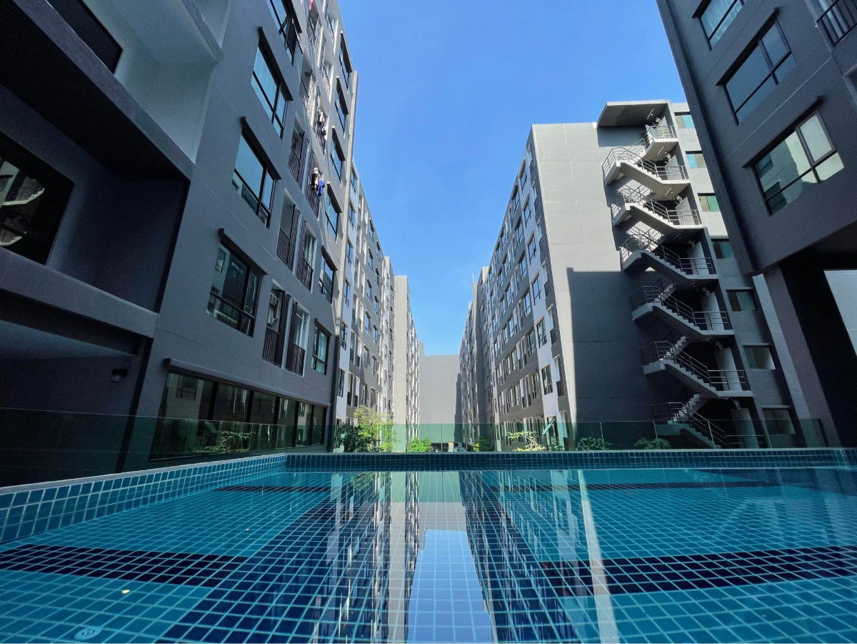 รูป ให้เช่าคอนโด รีช พหลโยธิน 52 ชั้น 8 ห้อง 30 ตร.ม.เฟอร์ครบ มีาเครื่องซักผ้า ใกล้ BTS สะพานใหม่ (TR1138) - รูปที่ 5/7