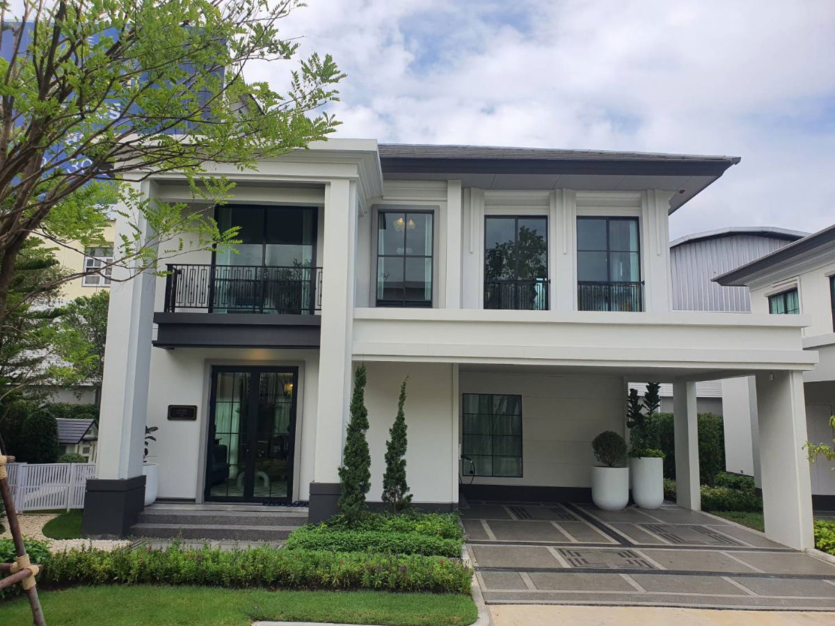 รูป Corner Show House, 204 sq.m., Setthasiri Bangna–Suvarnabhumi Inbound direction to the city Excellent connectivity, only 500 meters to the expressway - รูปที่ 3/20